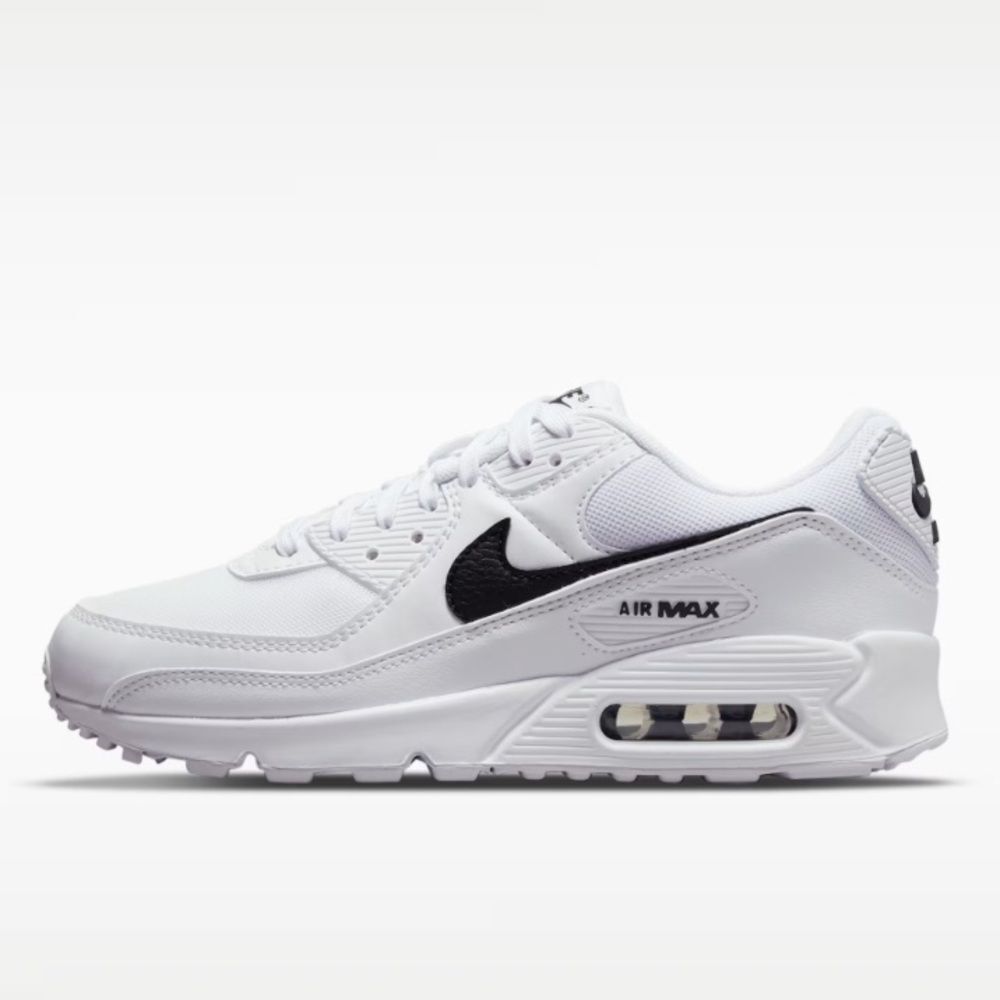 Nike Air Max DH8010 White & Black Athletic Sneaker Shoes 7
